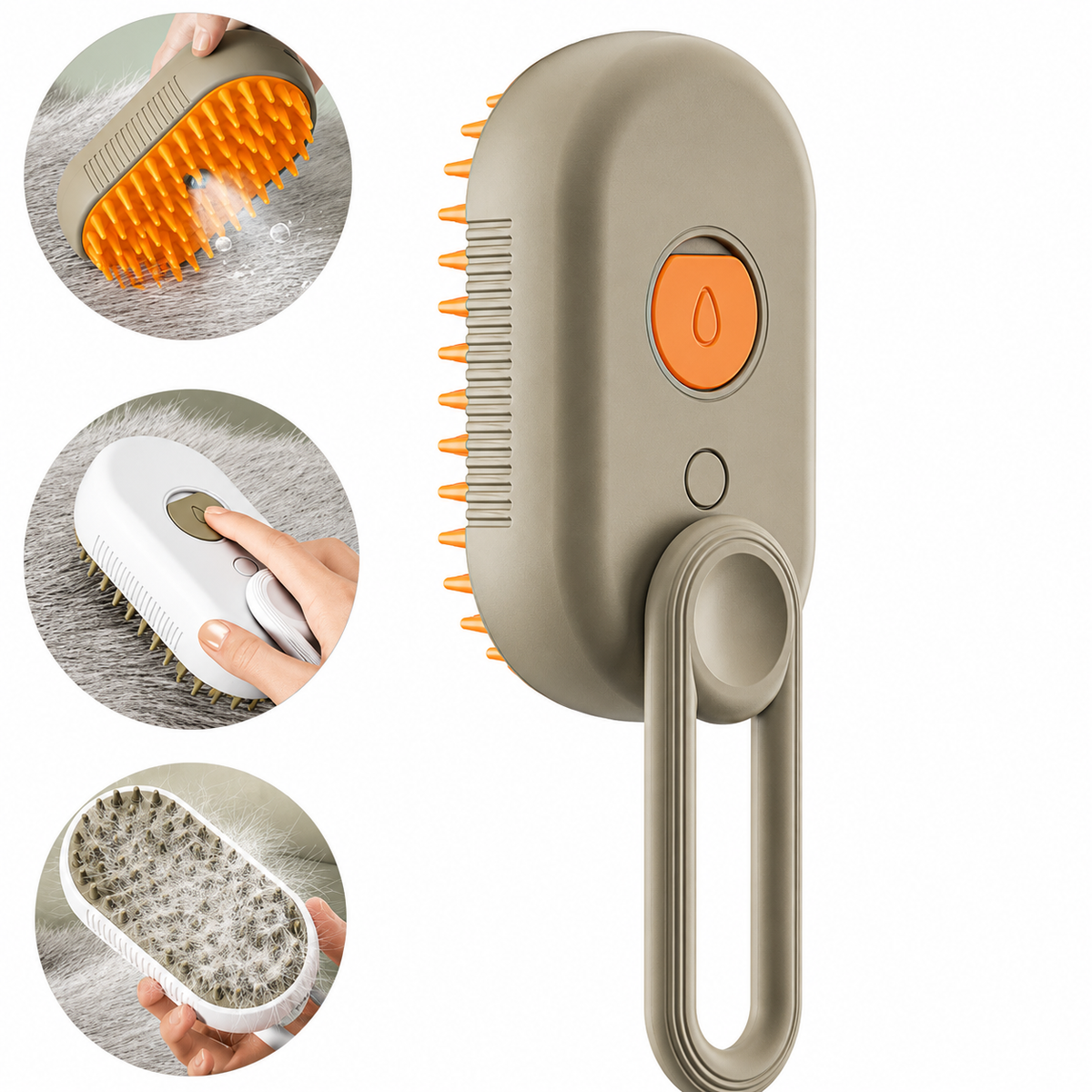 SteamPaw Pet Grooming Brush