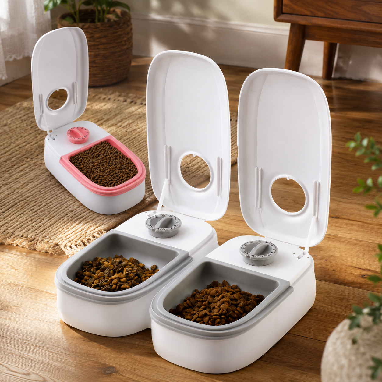 TimePaw — Automatic Timer Pet Feeder