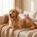 SteamPaw grooming a golden retriever